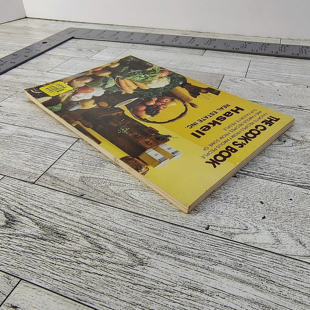 Haskell Real Estate‎ Promo Advertising Cookbook Jim Hathaway 1970s VERY GOOD